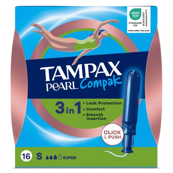 Tampón super Tampax caja 16 unidades 2