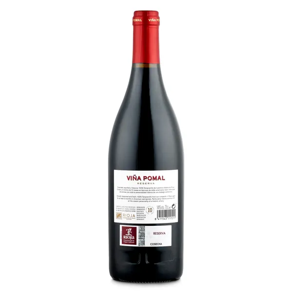 Vino tinto reserva D.O. Rioja Viña Pomal botella 75 cl 2