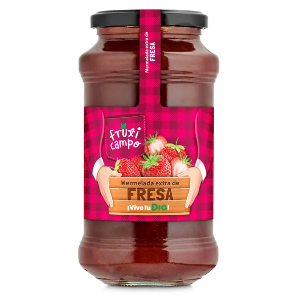 Mermelada de fresa extra Dia Fruticampo 650 g 2