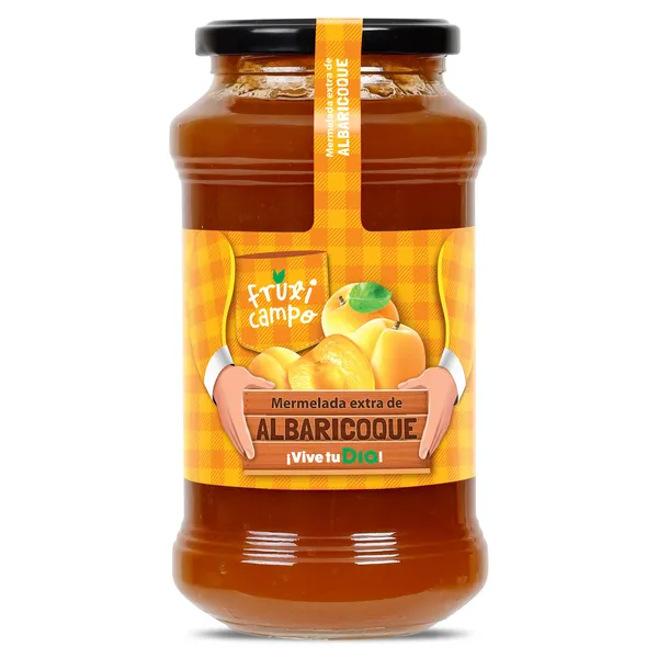 Mermelada de albaricoque extra Dia Fruticampo 650 g 2