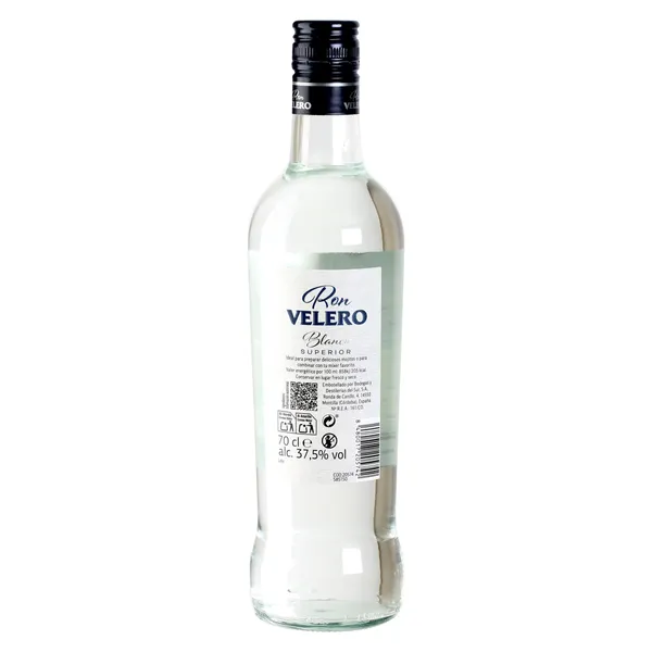 Ron blanco Velero botella 70 cl 2