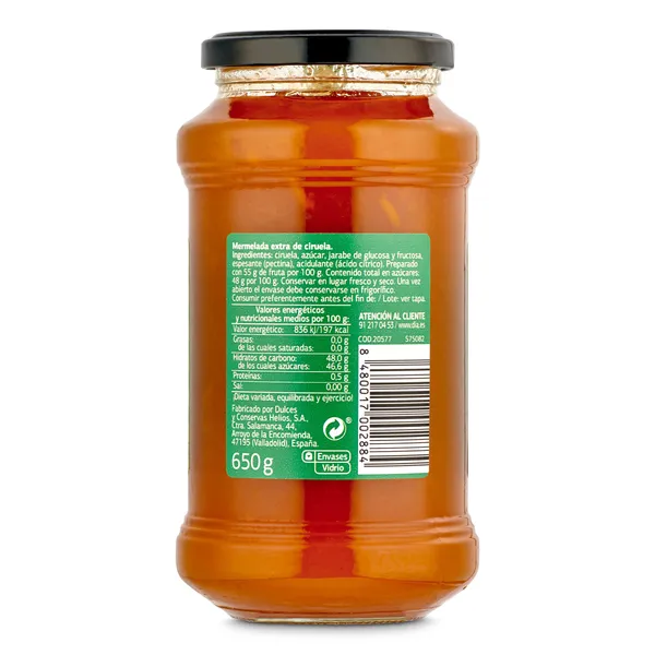 Mermelada de ciruela extra Dia Fruticampo 650 g 3
