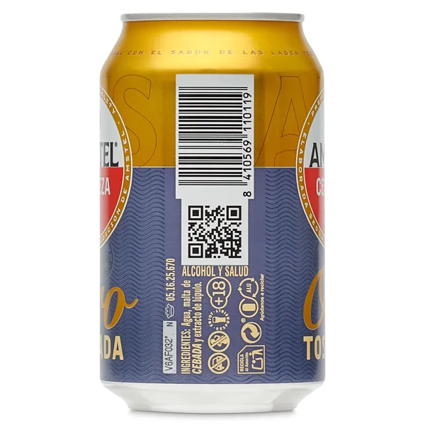 Cerveza tostada Amstel Oro 33 cl 4