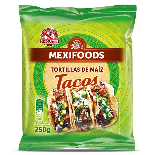 Tortillas de maíz Mexifoods 250 g
