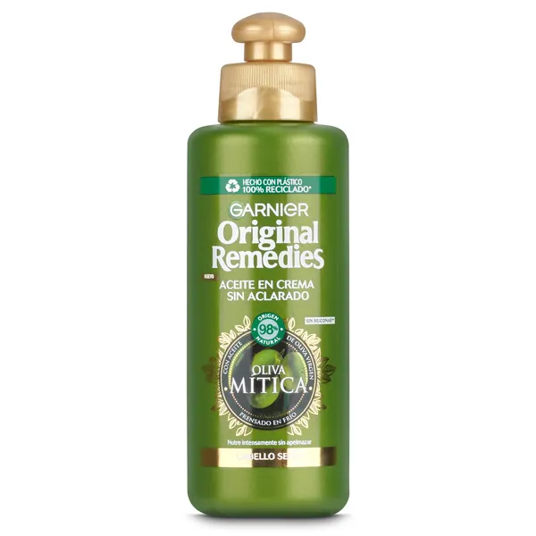 Aceite en crema sin aclarado Original Remedies bote 200 ml 2