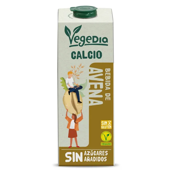 Bebida de avena con calcio Dia Vegedia 1 L 2