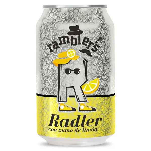 Cerveza radler Dia Ramblers 33 cl 2