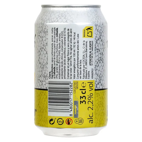 Cerveza radler Dia Ramblers 33 cl 3