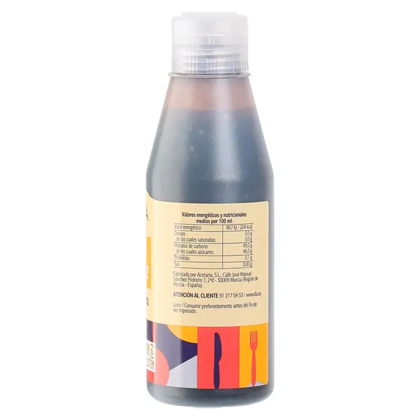 Crema de vinagre con Pedro Ximénez Aliña tu Dia 220 ml 3