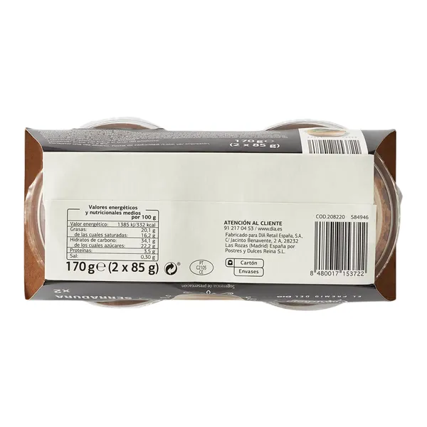 Serradura Dia Caprichoso pack 2 x 85 g 4