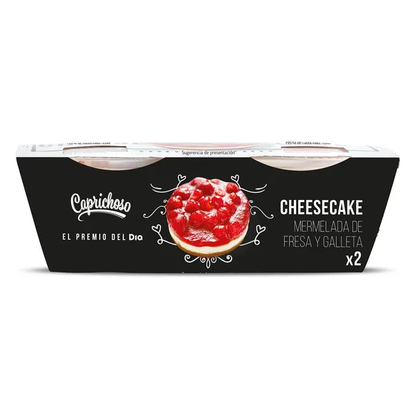 Cheesecake Caprichoso Dia pack 2 x 90 g 2