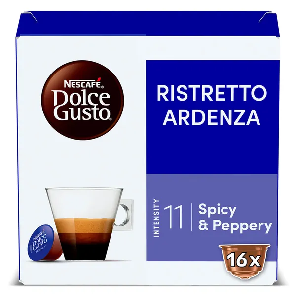 Café en cápsulas ristretto Nescafé Dolce Gusto caja 16 unidades