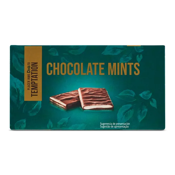 Chocolate mints Dia Temptation caja 165 g 2