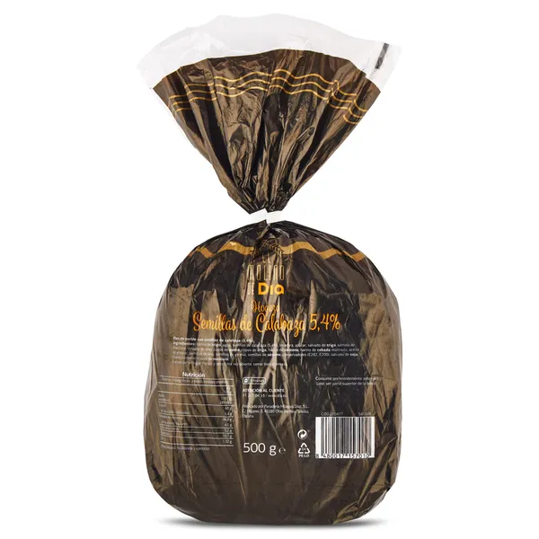 Hogaza con pipas de calabaza El Molino de Dia 500 g 3