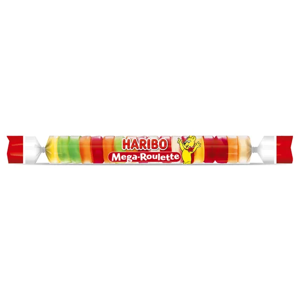 Golosinas mega-roulette Haribo bolsa 45 g 2