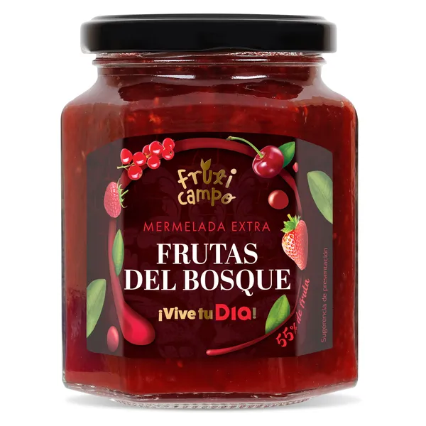 Mermelada de frutas del bosque extra Dia Fruticampo 320 g 2