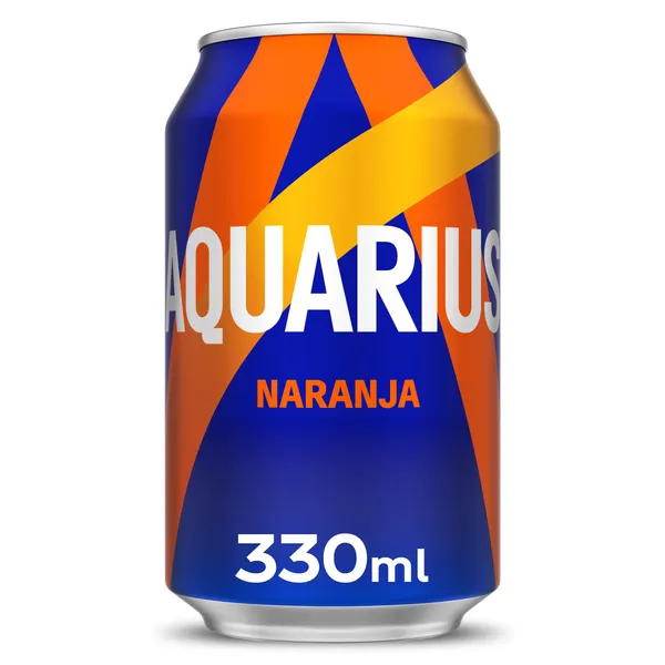Aquarius de naranja 330 ml 2