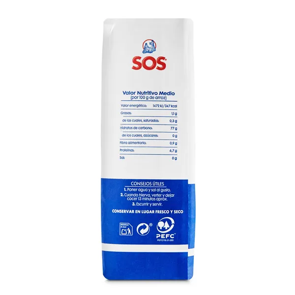 Arroz redondo SOS 1 Kg 4