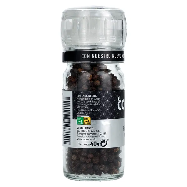 Molinillo de pimientas Toque frasco 45 g 2