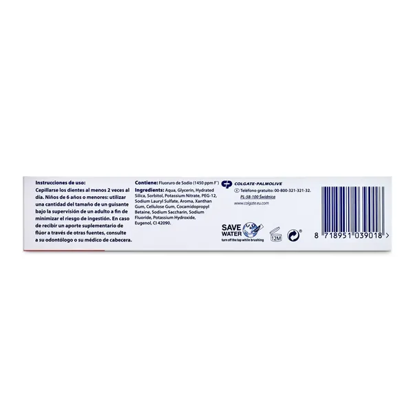 Pasta de dientes blanqueadora Colgate Sensitive tubo 75 ml 3