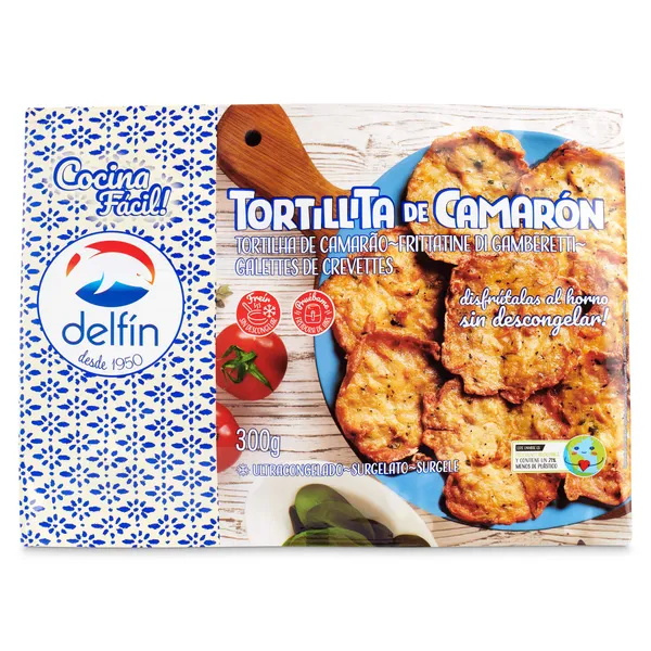 Tortillitas de camarón Delfin 300 g 2