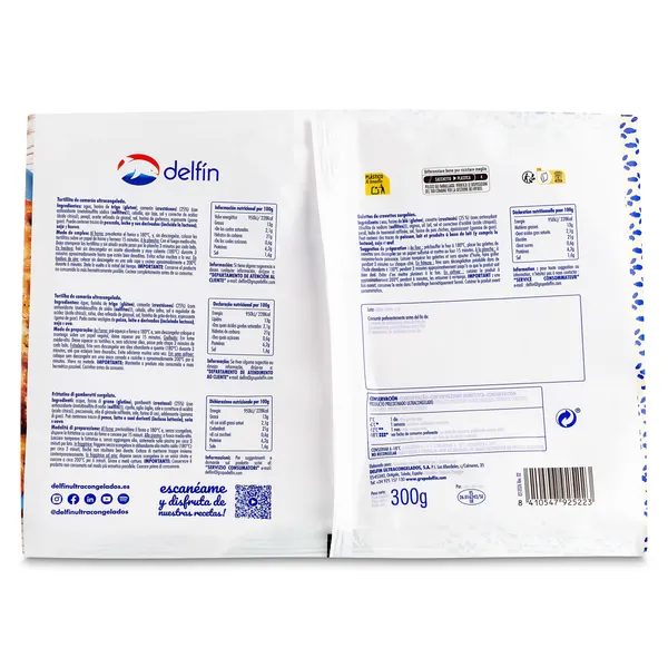 Tortillitas de camarón Delfin 300 g 3