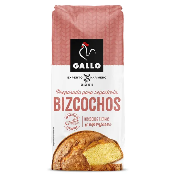 Harina para bizcochos Gallo 1 Kg 2
