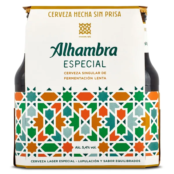 Cerveza Alhambra pack 6 x 25 cl 2
