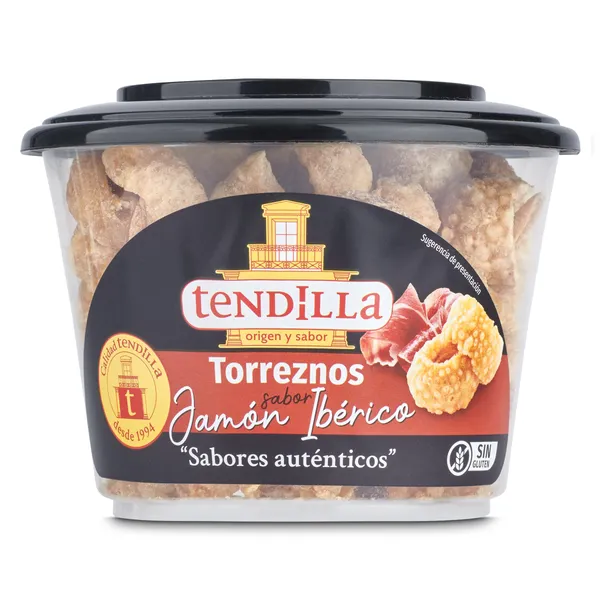 Torreznos sabor jamón ibérico Tendilla 125 g 2