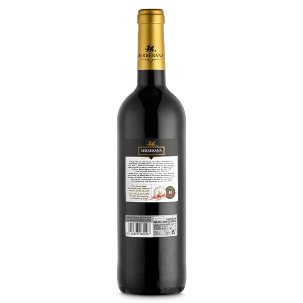 Vino tinto de la tierra de Castilla Berberana botella 75 cl 2