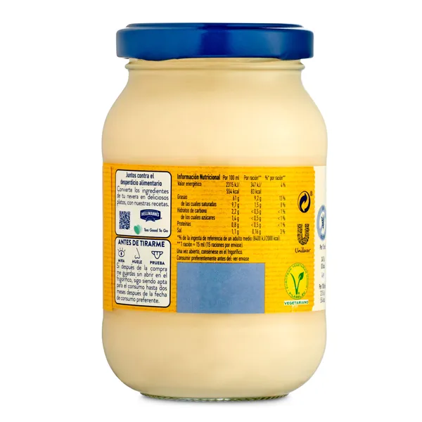 Mayonesa Hellmann's 225 ml 4