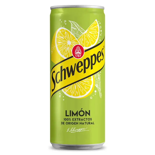 Schweppes de limón 330 ml 2