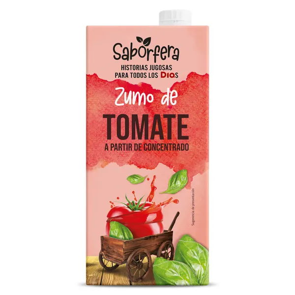 Zumo de tomate Dia Saborfera 1 L 2