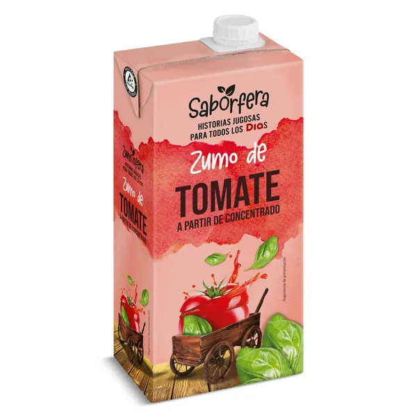 Zumo de tomate Dia Saborfera 1 L 3