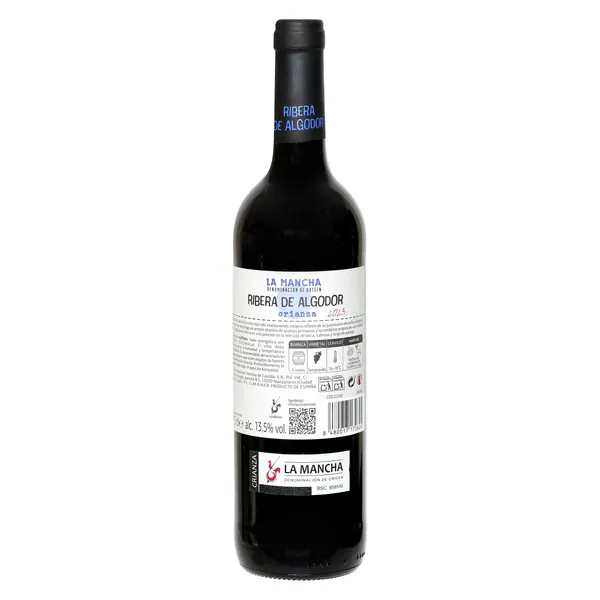 Vino tinto Crianza D.O. La Mancha Ribera de Algodor 75 cl 3