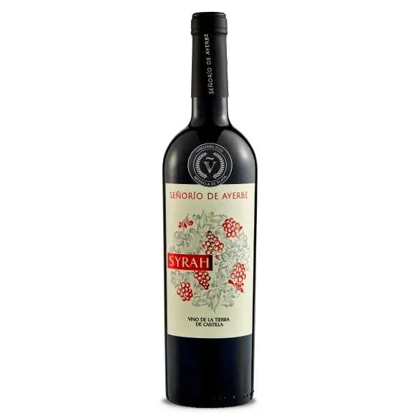 Vino tinto Syrah Señorío de Ayerbe 75 cl 2