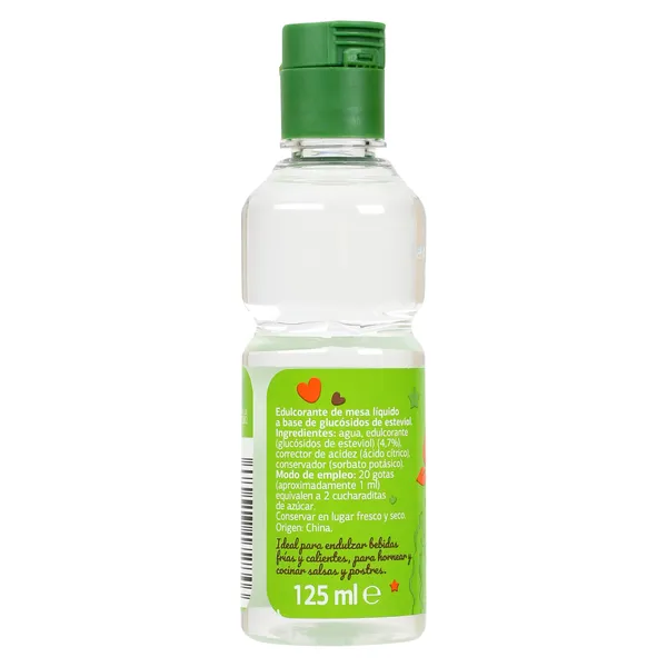 Edulcorante stevia líquida Dia 125 ml 3