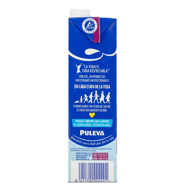 Bebida láctea omega 3 sin Lactosa Puleva 1 L 5