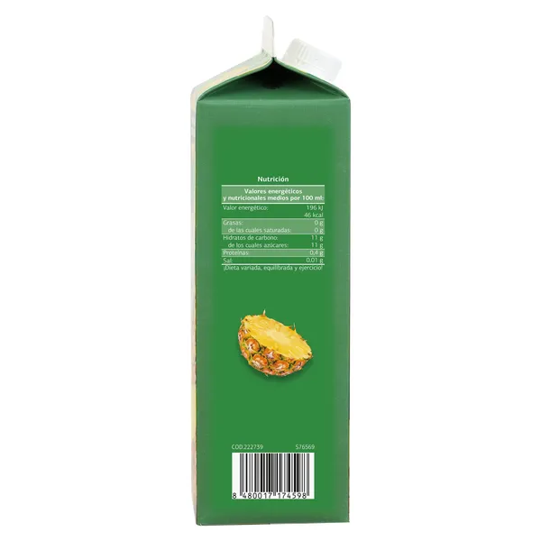 Zumo de piña 100% exprimido Saborfera de Dia brik 1 L 4