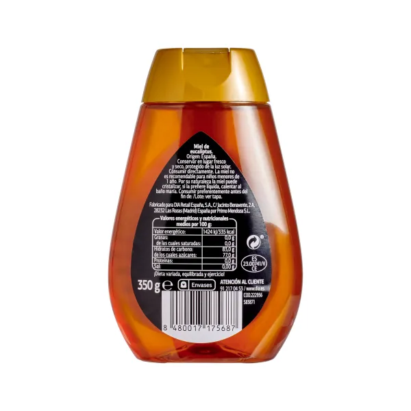 Miel de eucalipto Mielove de Dia 350 g 3