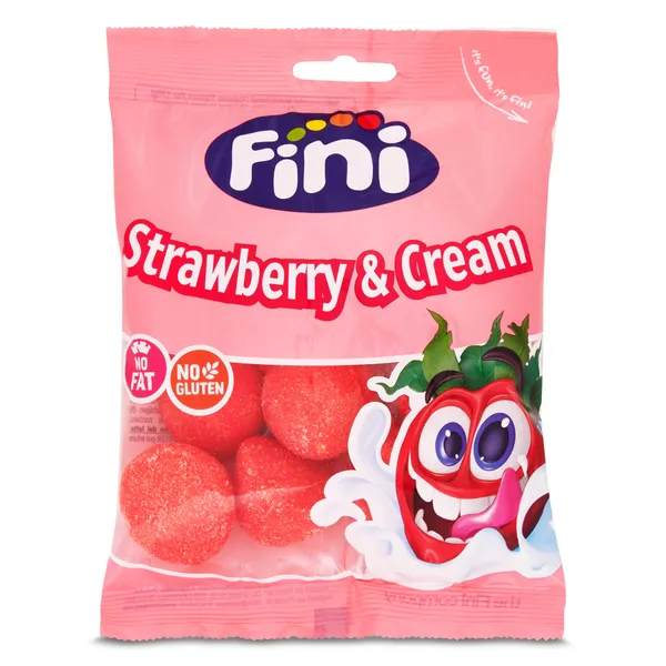 Golosinas de fresas con nata Fini 75 g 2