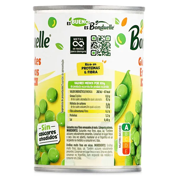 Guisantes Bonduelle 250 g 3