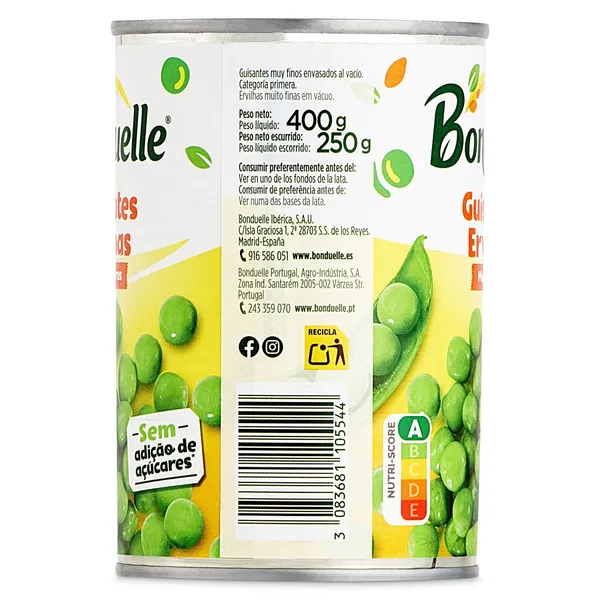 Guisantes Bonduelle 250 g 4