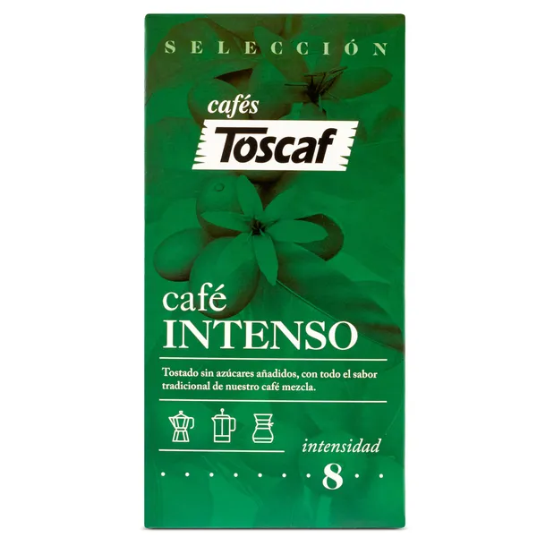 Café molido natural intenso Toscaf bolsa 250 g 2