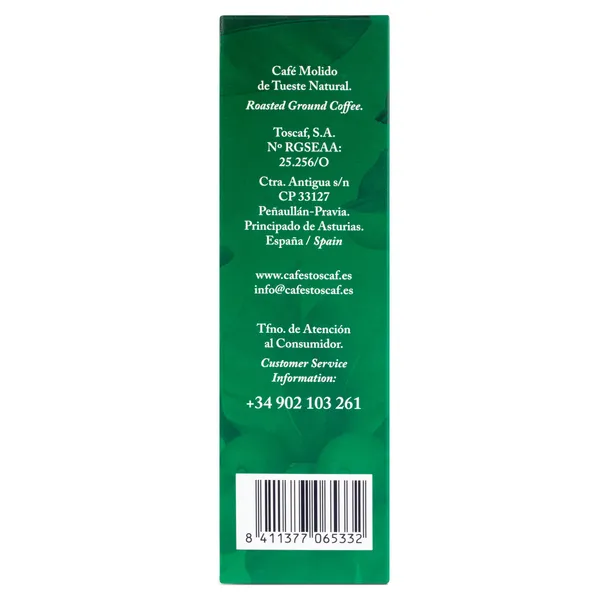 Café molido natural intenso Toscaf bolsa 250 g 3