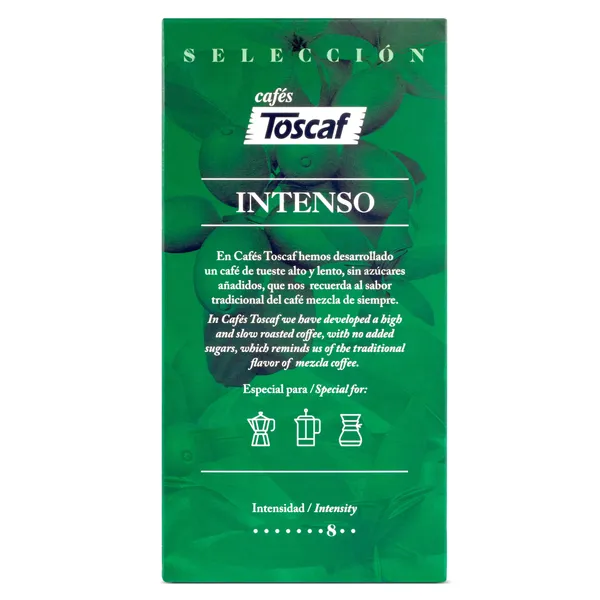 Café molido natural intenso Toscaf bolsa 250 g 4