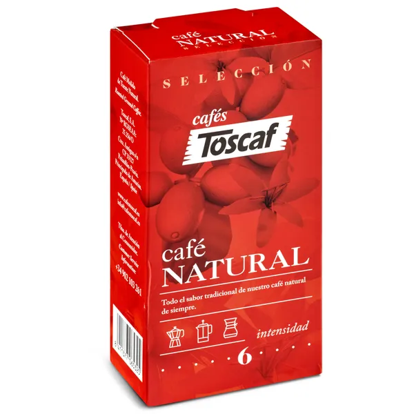 Café molido natural Toscaf 250 g 3