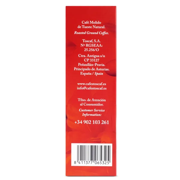 Café molido natural Toscaf 250 g 4