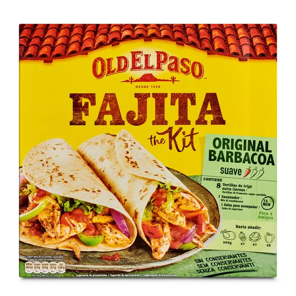 Kit fajitas Old El Paso 505 g 2