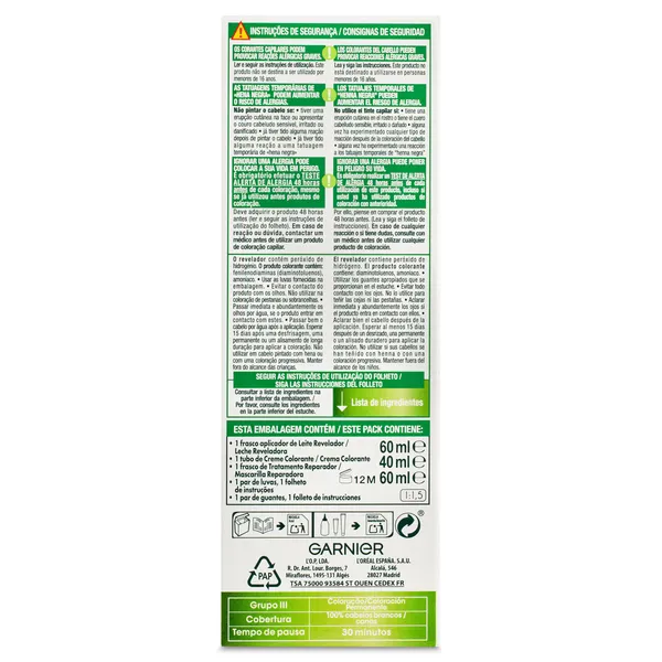 Tinte chocolate nº5.35 Nutrisse caja 1 unidad 3